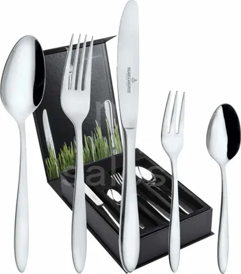 Produktbild von Picard & Wielpütz - Geschenkkoffer 60teilig - Serie Bozen - Edelstahl - poliert - spülmaschinenfest, Size:30 Stück