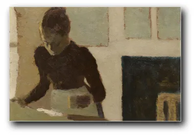 Immagine prodotto di Stampa artistica intitolata "Donna che stira" di Édouard Vuillard – 20x30 cm – non incorniciata