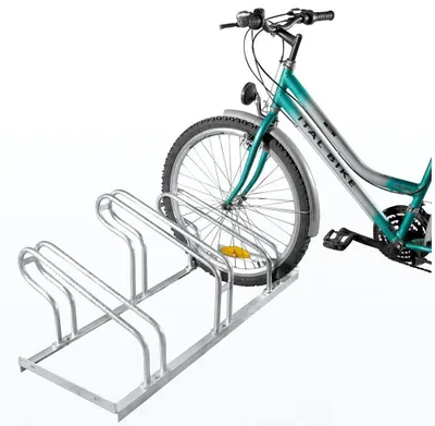 Produktbild von GEWA Fahrradständer Reihenparker Fahrradparker TOP für 2 3 4 5 6 Fahrräder V1 für 3 Fahrräder