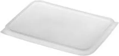 Produktbild von Deckel für Verpackungsbecher, PP 0,7 cm x 18,6 cm x 13,3 cm transparent