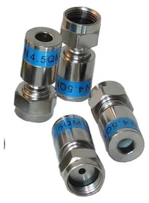 Immagine prodotto di Connettore a compressione universale Televes F 4,5 per SK0729plus FUP0729