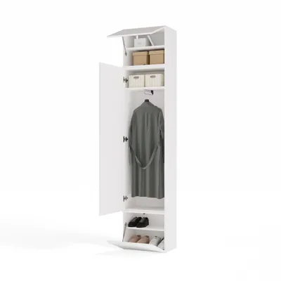 Immagine prodotto di Armadio HAGA 1SZ a 3 ante per ingresso o corridoio, BIANCO