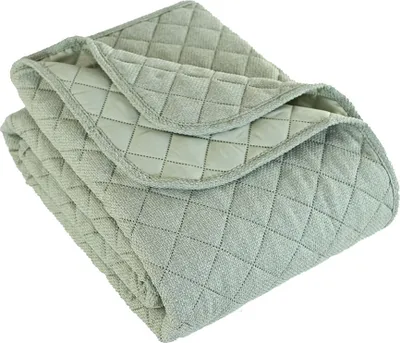 Produktbild von MOLLY Dekorative Tagesdecke - Salbeigrün Oasis of Peace - 170x210 cm
