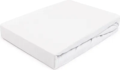 Produktbild von Jersey prestieradlo 80x160 s gumičkou na posteľ biele