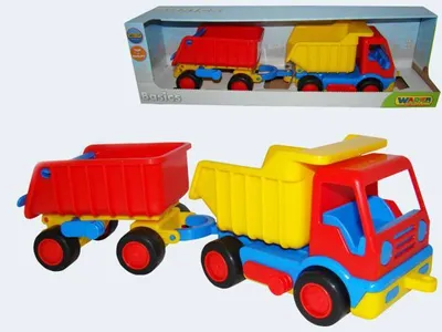 Produktbild von Kipper mit Hänger - BASICS von wadertoys
