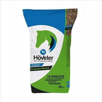 Zdjęcie produktu dla Höveler Hoeveler Krauter Musli Mieszanka Paszowa Pasza Dla Koni 20kg