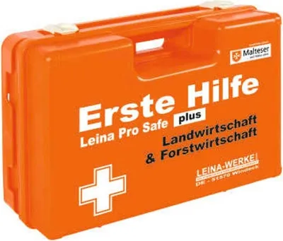 Produktbild von LEINA-WERKE Erste-Hilfe-Koffer Pro Safe plus Land- & Forstwirtschaft DIN 13169 orange