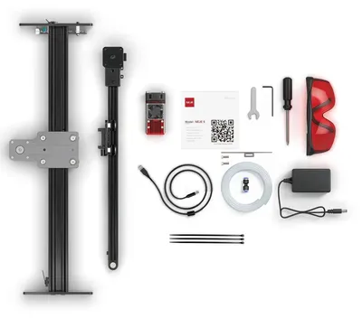 Produktbild von Laser-Gravierer mit App-Steuerung für Holz, Leder, Metall, vielseitige Materialnutzung, benutzerfreundliche Bedienung, DIY-Schneiden, NEJE 5 PLUS A40640
