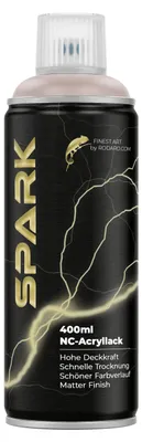 Produktbild von SPARK Sprühdose 400ml – Matte Sprühfarbe - Terrakotta Pastellgrau
