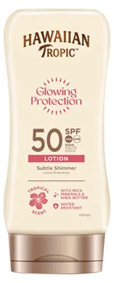 Image de Crème solaire protectrice SPF 50, effet lumineux, 170 ml