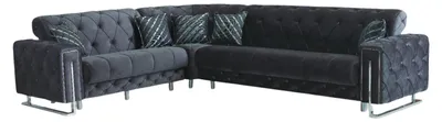 Produktbild von ECKSCHLAFSOFA Shimla Anthrazit - Langer Schenkel Rechts