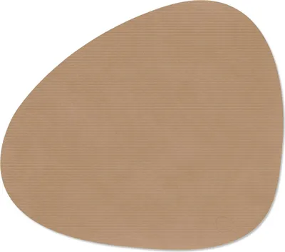 Produktbild von LIND DNA Corduroy Tischset Curve L nougat 37x44cm