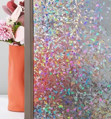 Immagine prodotto di Famanu, pellicola adesiva per finestre 3D, effetto decorativo, colorata, dimensioni 30 x 200 cm