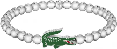 Produktbild von LACOSTE Matchpoint Herrenarmband 2040664 aus Edelstahl, stahlfarben
