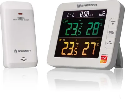 Produktbild von Bresser - 11397 - 7-Kanal-Thermo-Hygrometer für Tuya Smart Home