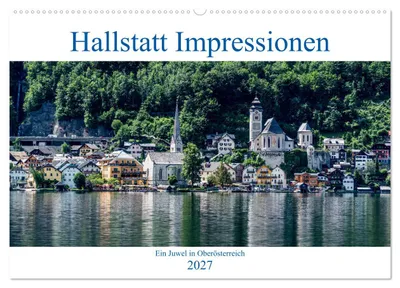 Immagine prodotto di Immagini di Hallstatt (calendario da parete 2027, formato DIN A2 orizzontale), calendario mensile CALVENDO