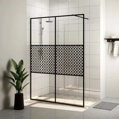 Produktbild von "im Angebot" Duschwand für Begehbare Dusche mit Klarem ESG-Glas 140x195 cm - Duschabtrennungen CC936