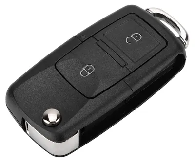 Imagen del producto de Carcasa para llavero de control remoto con 2 botones, compatible con Bora, Golf, SEAT Toledo, Skoda Alhambra