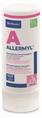 Zdjęcie produktu dla Virbac Allermyl Szampon 250ml Dla Psów i Kotów z Suchą Atopową Skórą