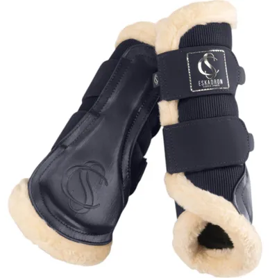 Image de Eskadron Guêtres Mesh Fauxfur navy Classic Sports 25 F/S, taille:M