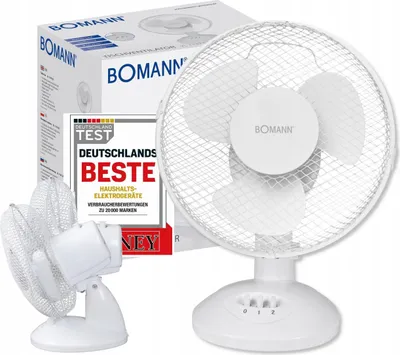 Obrázok produktu pre Stolný ventilátor Bomann VL 1137CB, priemer 23 cm