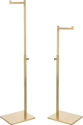 Produktbild von Famanu Handtaschenständer höhenverstellbar - Goldener Taschen- und Huthalter für Damen
