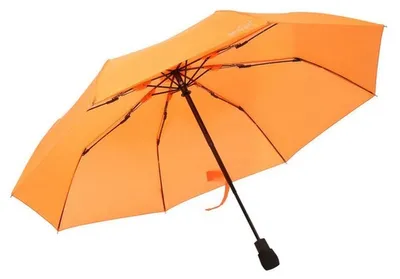 Zdjęcie produktu dla EuroSCHIRM light trek automatic, Kompaktowy, Parasol przeciwdeszczowy, Okrągły, Pomarańczowy, Włókno szklane, Poliester