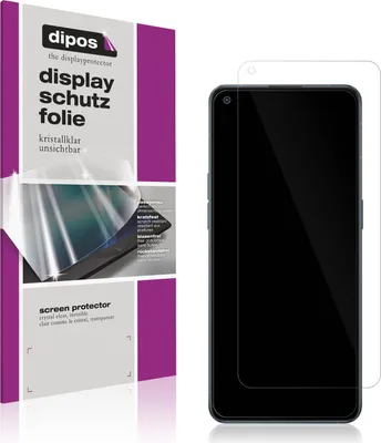 Produktbild von 2x Schutzfolie für OPPO Reno6 4G klar Displayschutzfolie Folie Display Schutz dipos