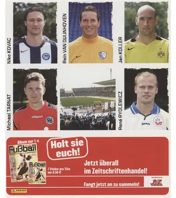 Produktbild von Panini Bundesliga 2004/05 - Sticker - Promo Stickerbogen 2