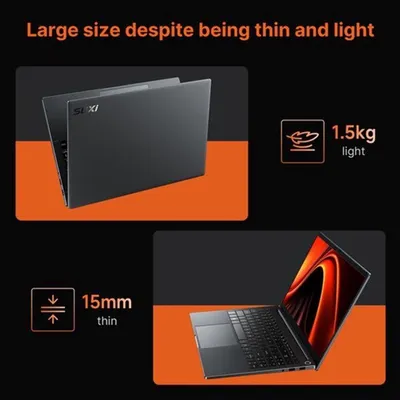 Immagine prodotto di Laptop da 15,6 pollici - 32 GB di RAM - 512 GB di SSD - Windows 11 - Schermo IPS - Tastiera retroilluminata