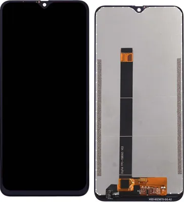 Zdjęcie produktu dla Clappio, wyświetlacz LCD + ekran dotykowy do Blackview A60, czarny