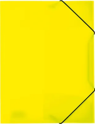 Image de HERMA 19655, classeur de documents A4, couleur jaune néon
