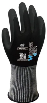Produktbild von Wonder Grip WG-510, Werkstatthandschuhe, Schwarz, L, Erwachsener, Erwachsener, Unisex