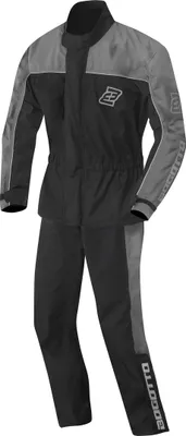 Immagine prodotto di Bogotto Rain Kit Tuta antipioggia moto 2 pezzi, nero/grigio, 3XL