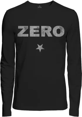 Produktbild von The Smashing Pumpkins - "Zero" T-Shirt für Herren/Damen Uni Langärmlig RO1890 (L) (Schwarz)
