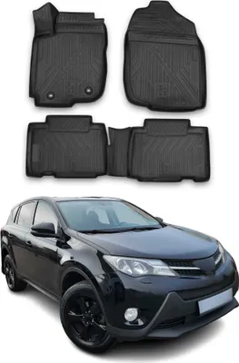 Immagine prodotto di 2013-2018 Toyota RAV4 Tappetini TPE Nero 4 pz