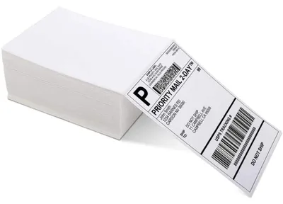 Produktbild von 500 Stück Thermische Versandetiketten, 4x6 Zoll