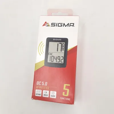 Produktbild von SIGMA Sport BC 5.0 WL Fahrradcomputer Drahtlos Funktionen Fitness