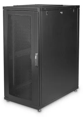 Produktbild von 483-mm-Serverschrank, 26HE (schwarz, 26 Höheneinheiten)