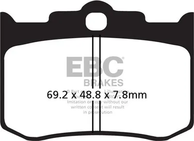Produktbild von EBC Brakes Bremsbeläge Satz Bremsklötze FA216/3