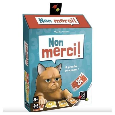 Immagine prodotto di GIGAMIC Non merci! - Gioco di carte - Edizione 2024 - Gigamic