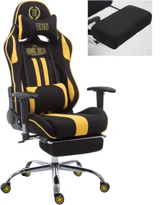 Image de Siège de jeu XL - Siège de bureau - Fauteuil de jeu - Fauteuil confortable - Chaise de bureau - Dossier réglable