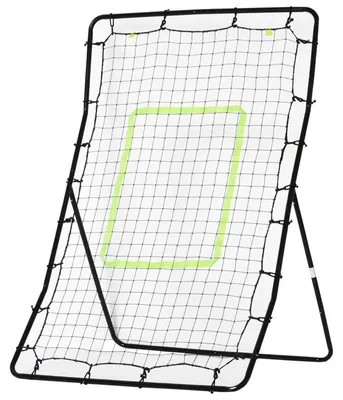 Obrázek produktu pro Síť pro odraz míčků při tréninku baseballu | Barva: černá | Rozměry: 80 x 90 x 140 cm