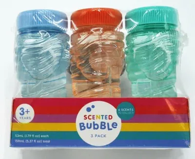 Image de Playgo 3 verres de bulles de savon, 53 ml par verre