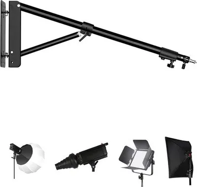 Obrázek produktu pro Černý stativový ramenní držák 170 cm, horizontální i vertikální
