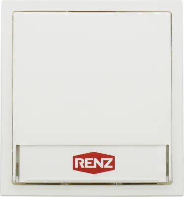 Produktbild von RENZ Tastenmodul mit 1 Klingeltaster (RAL Farbe: Verkehrsweiß (RAL 9016)) RAL Farbe: Verkehrsweiß (RAL 9016)