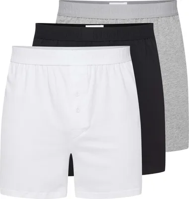 Produktbild von Henderson Lockere Herrenboxershorts im 3er-Pack – 93% Baumwolle, 7% Elasthan, Atmungsaktiv und Bequem, Ideal für den täglichen Gebrauch, Hochwertige Unterwäsche für Männer