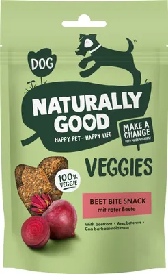 Image de Naturally Good Veggies friandise pour chien à la betterave 100 g