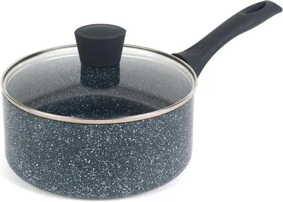 Image de Poêle compatible avec l'induction, 20 cm, bleu, en aluminium, antiadhésive