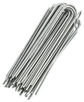 400 Bodenanker verzinkt, 200 mm, 25 mm, Ø3,8 mm, runder Kopf